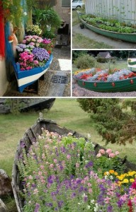 24-Creative-Garden-Container-Ideas-Old-boats-as-planters-23