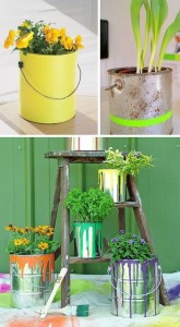 24-Creative-Garden-Container-Ideas-Use-paint-cans-as-planters-13