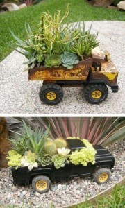 24-Creative-Garden-Container-Ideas-Use-toy-trucks-as-planters-11