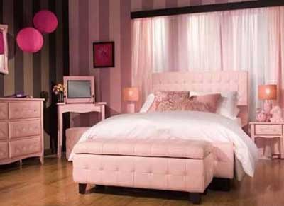 moderno-dormitorio-cuarto-habitacion-pintada-a-rayas-rosas11
