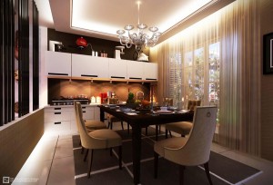townhouse dining room by vad endz-d3bouw2